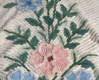 floral chenille