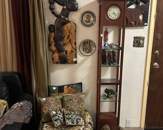 Large selection of beaded throws and pillows