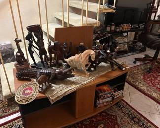 Wooden carving