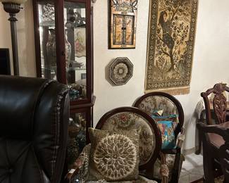 Pair of accent chairs