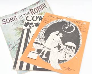 vintage sheet music