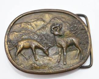 Indiana Metal Craft belt buckle