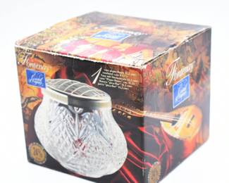 Fontenay Cristal d' Arques 24% Lead Crystal Potpourri holder with box