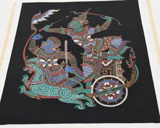 Thai Art prints on cloth