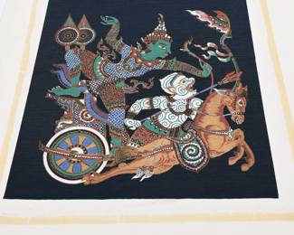 Thai Art prints on cloth