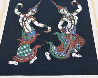 Thai Art prints on cloth