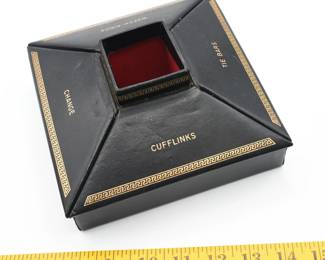 men's dresser valet-storage for change, cufflinks, tie bars, and watch/rings