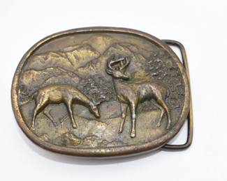Indiana Metal Craft belt buckle