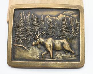 Indiana Metal Craft belt buckle