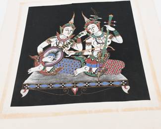 Thai Art prints on cloth