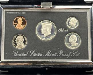 1994 US Silver Premier Proof Coin Set in Box