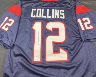 Nico Collins Signed Jersey, Beckett COA Texans