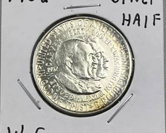 1952 Silver George Washington Carver Half 90%