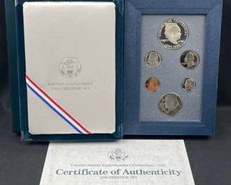 1990 Silver Dollar Prestige Proof Coin Set, US