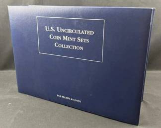 US Uncirculated Coin Mint Set Collection Album I