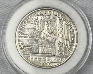 1936-S S.F. Bay Bridge Classic Comm. Nice Unc