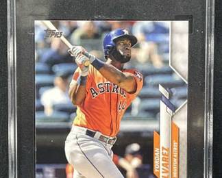 2020 Yordan Alvarez Topps ROOKIE SGC 9.5