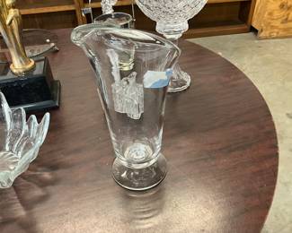 Clear Glass Vase