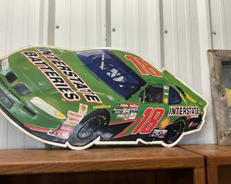 NASCAR Metal Sign #18 Bobby Labonte