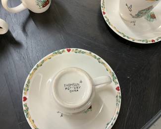 Thomson Pottery China "Birdhouse" Collection - Discontinued in 2006