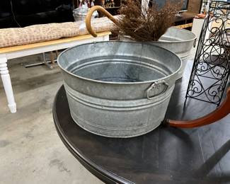 Galvanized Wash Tub
