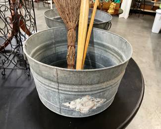 Galvanized Wash Tub