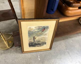 Vintage Framed Print 