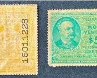 Federal Use Tax on Motor Vehicle Stamps