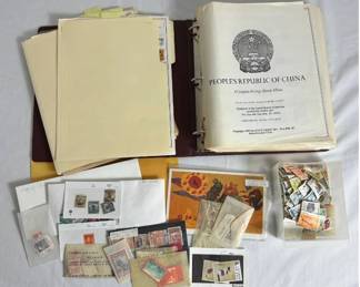 People's Republic of China Stamp Album and China Stamps from 1897