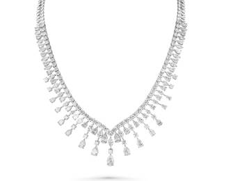 Lot 8142 Twenty Five Carats Diamond Necklace