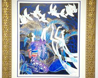 Lot 620 Original Ting Shao Kuang Serigraph Peace and Friendship