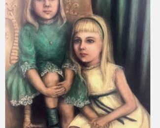 Large Framed Original Pastel