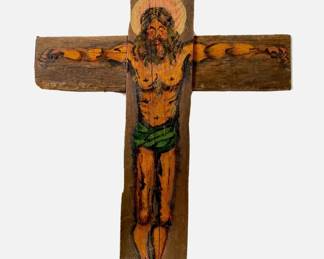 Large Painted Cross