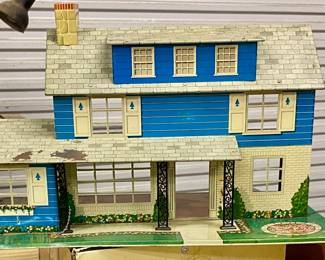 1950's Metal Doll House