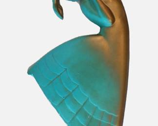 Mid-Century Chalkware Wall Art