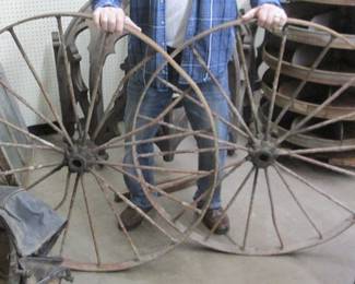 Metal Wagon Wheels