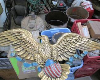 1958 Syroco American Bald Eagle Wall Hanging