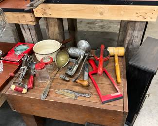 Assorted Vintage Kitchen Utensils
