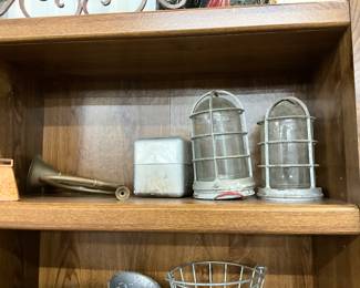 Metal Cow Bell - Brass Faux French Horn - Explosion Proof Lamps