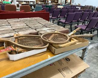 Tennis Rackets & Bricks