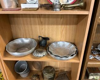 Aluminum & Silver Plated Items