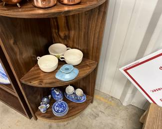 Soup Bowls w/Handle - Blue Willow Child's Tea Set