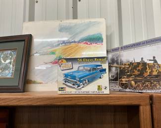 56 Chevy Nomad Model Car - Wall Decor