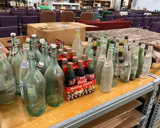 Assorted Pepsi & Coca Cola Bottles