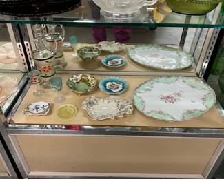 Decanter & Wine Glass & Assorted Porcelain/Ceramic Items