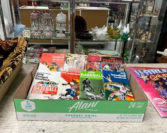 Vintage Football & Baseball Handbooks