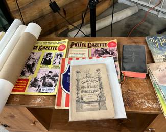Assorted Magazines & Books & Posters