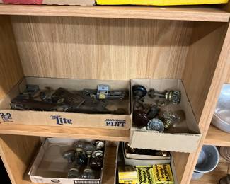 Assorted Door & Cabinet Hardware