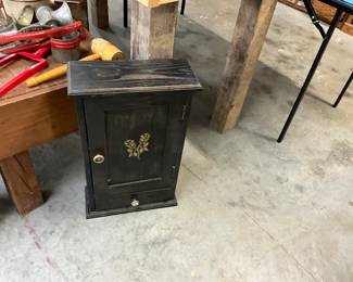 Wood Cabinet w/Drawer