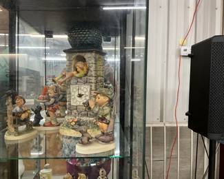 Hummel Clock & Hummel Figurines